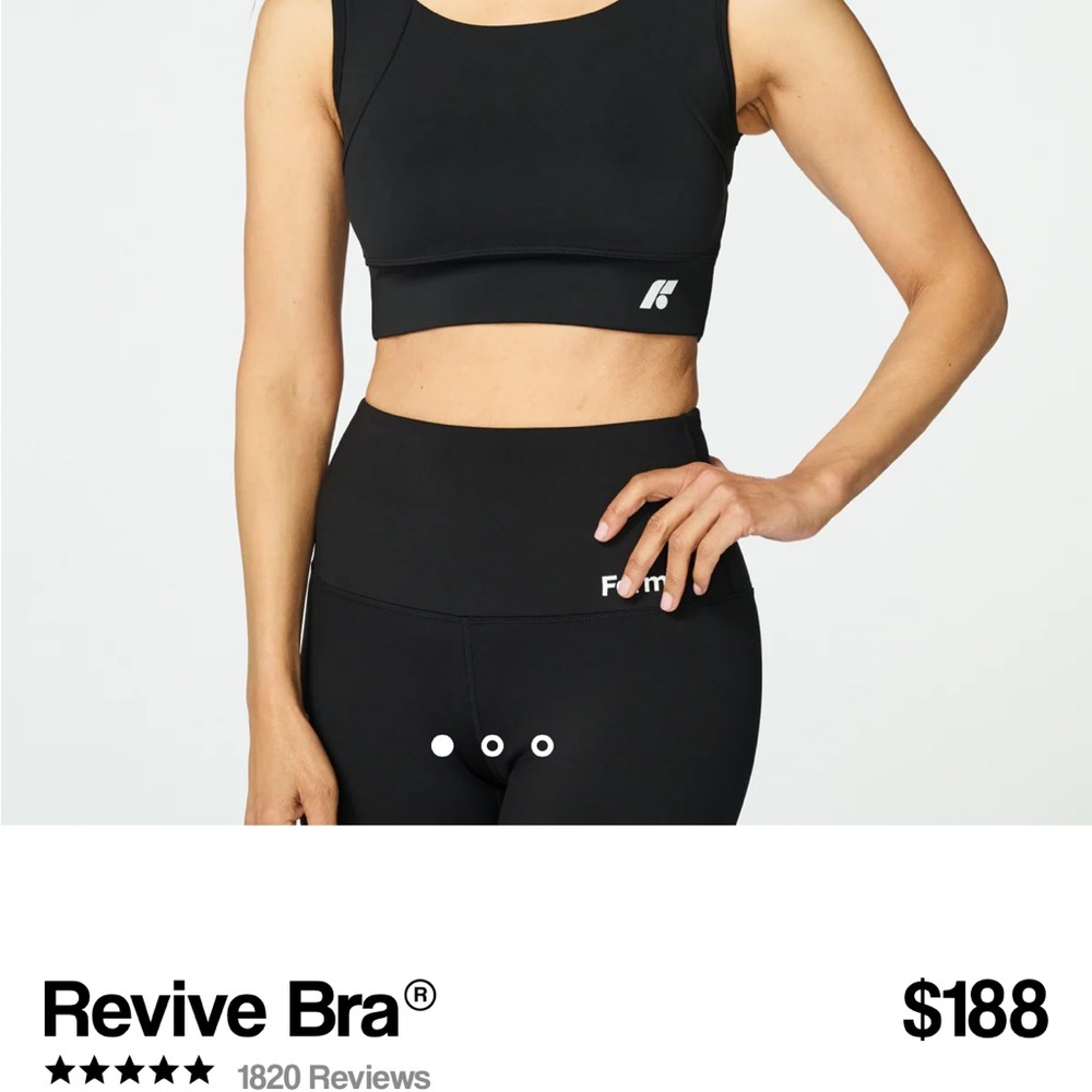 Revive Bra Black Tank Top